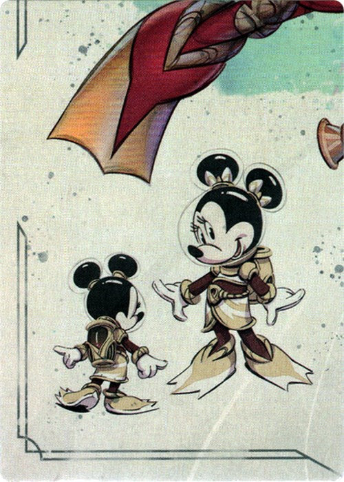 Minnie Mouse - Wide-Eyed Diver Puzzle Insert (Bottom Left) [Rise of the Floodborn] | Game Master's Emporium (The New GME)