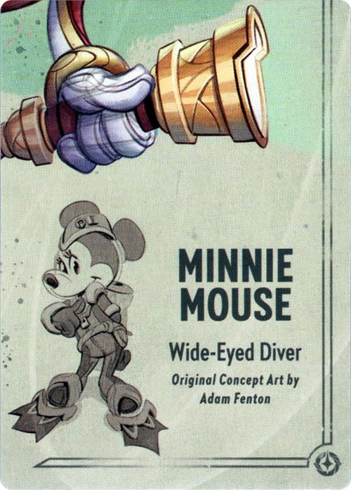 Minnie Mouse - Wide-Eyed Diver Puzzle Insert (Bottom Right) [Rise of the Floodborn] | Game Master's Emporium (The New GME)
