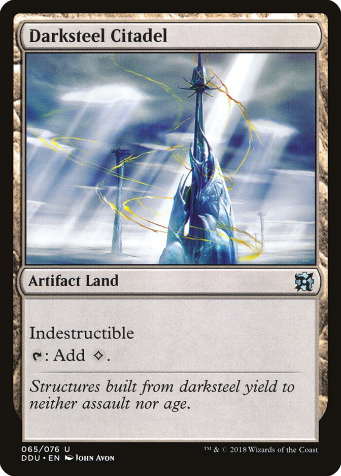 Darksteel Citadel [Duel Decks: Elves vs. Inventors] | Game Master's Emporium (The New GME)