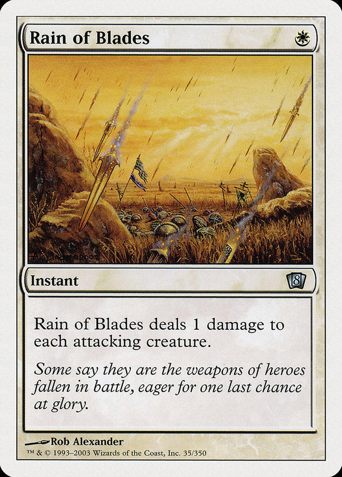 Rain of Blades [Eighth Edition] | Game Master's Emporium (The New GME)