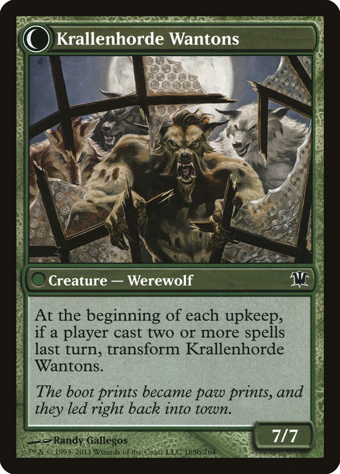 Grizzled Outcasts // Krallenhorde Wantons [Innistrad] | Game Master's Emporium (The New GME)