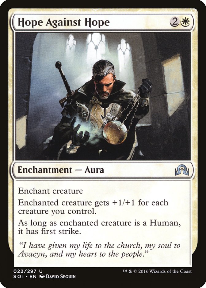 Hope Against Hope [Shadows over Innistrad] | Game Master's Emporium (The New GME)