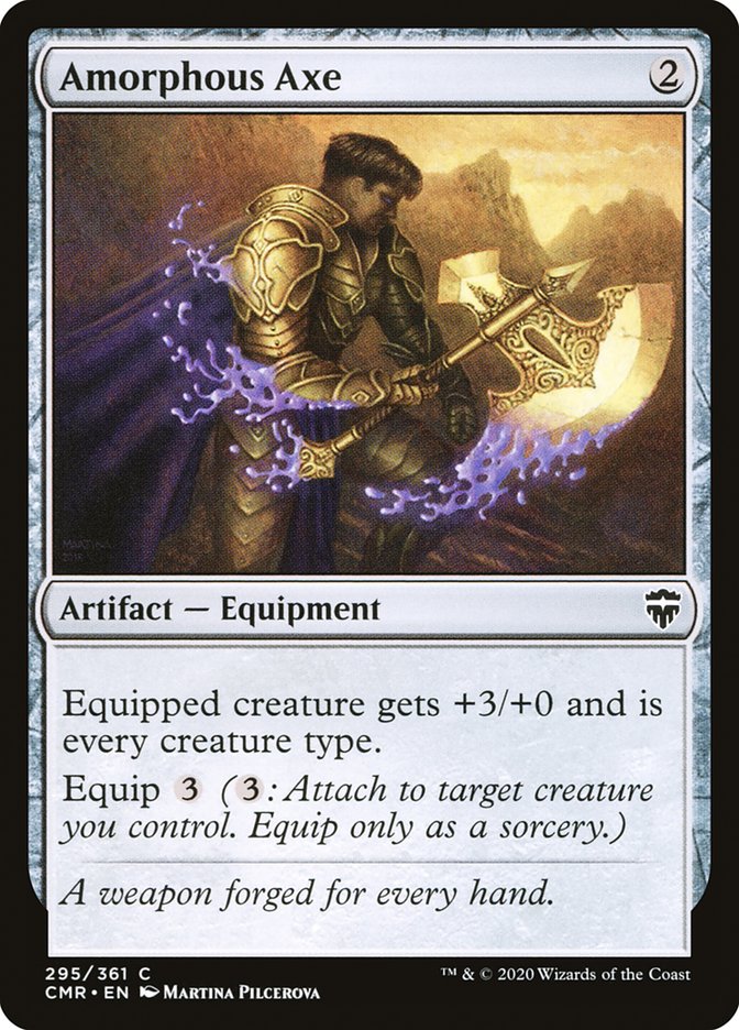 Amorphous Axe [Commander Legends] | Game Master's Emporium (The New GME)