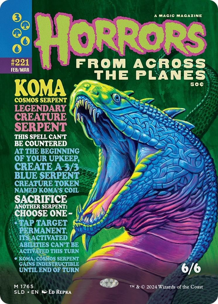 Koma, Cosmos Serpent [Secret Lair Drop Series] | Game Master's Emporium (The New GME)