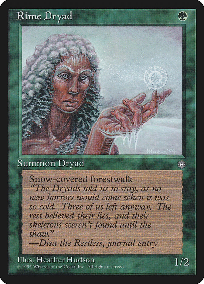Rime Dryad [Ice Age] | Game Master's Emporium (The New GME)