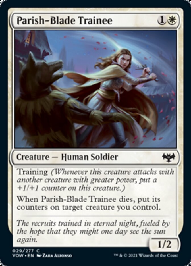 Parish-Blade Trainee [Innistrad: Crimson Vow] | Game Master's Emporium (The New GME)