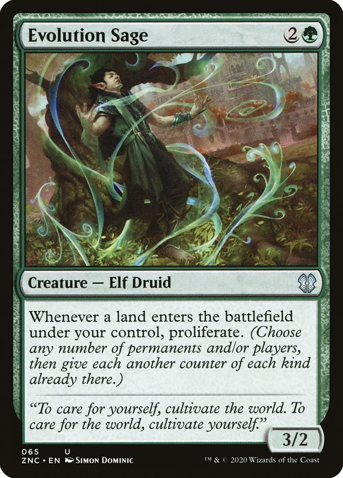 Evolution Sage [Zendikar Rising Commander] | Game Master's Emporium (The New GME)