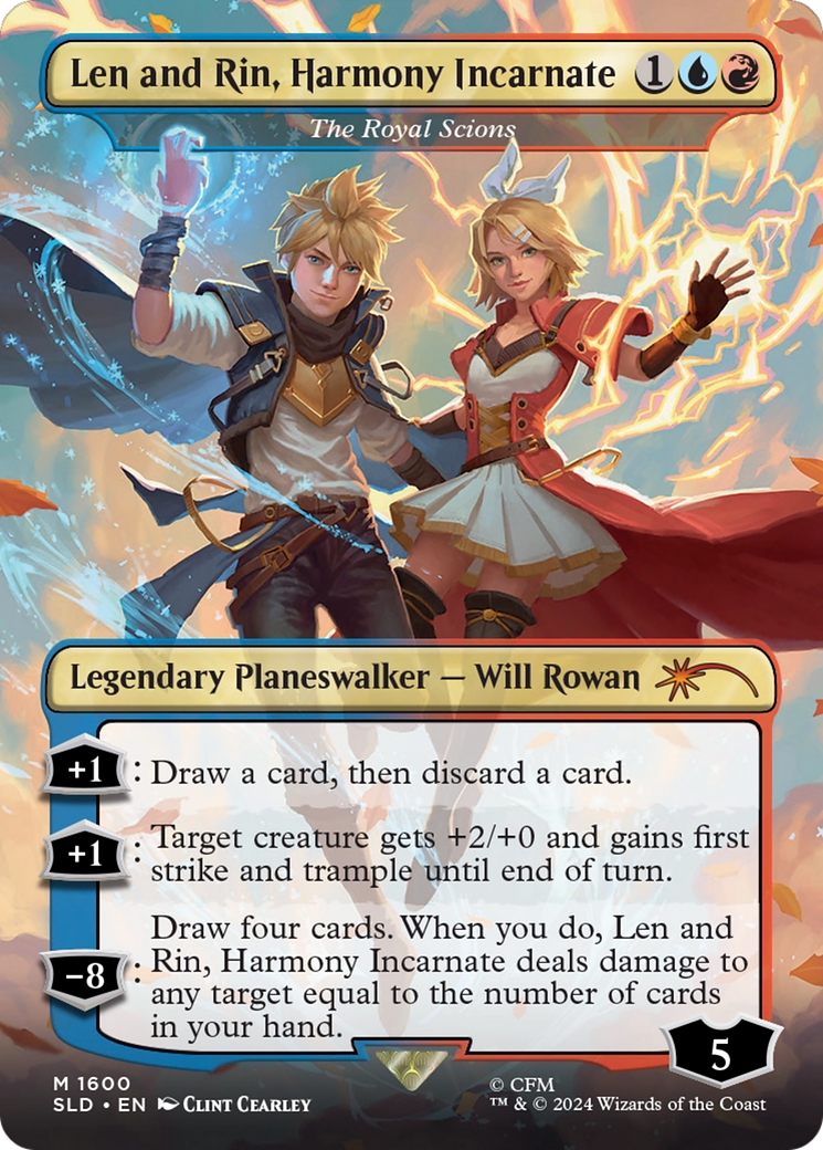 Len and Rin, Harmony Incarnate - The Royal Scions [Secret Lair Drop Series] | Game Master's Emporium (The New GME)