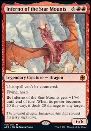 Inferno of the Star Mounts (Promo Pack) [Dungeons & Dragons: Adventures in the Forgotten Realms Promos] | Game Master's Emporium (The New GME)
