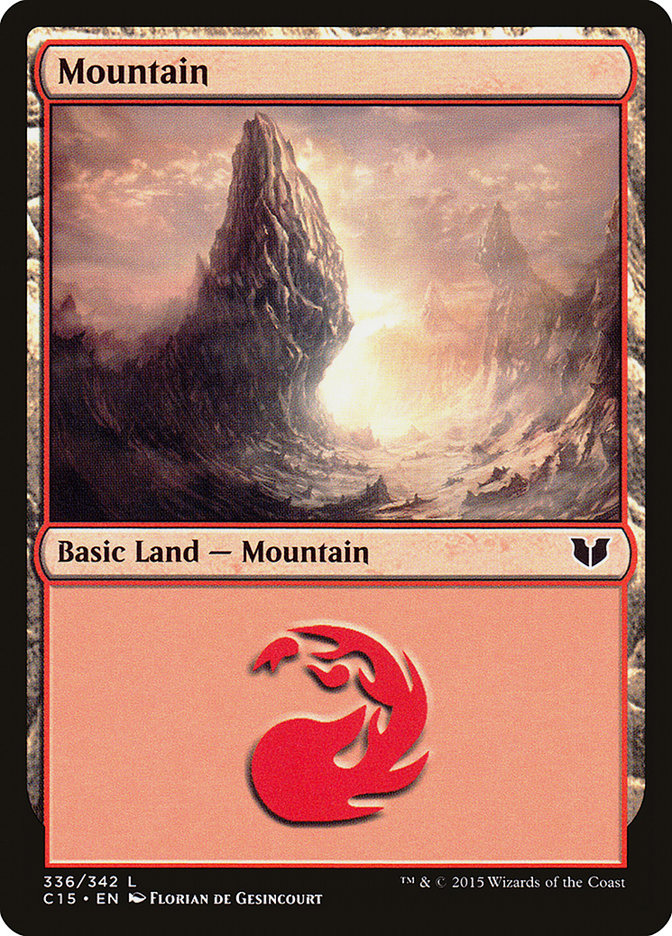 Mountain (336) [Commander 2015] | Game Master's Emporium (The New GME)