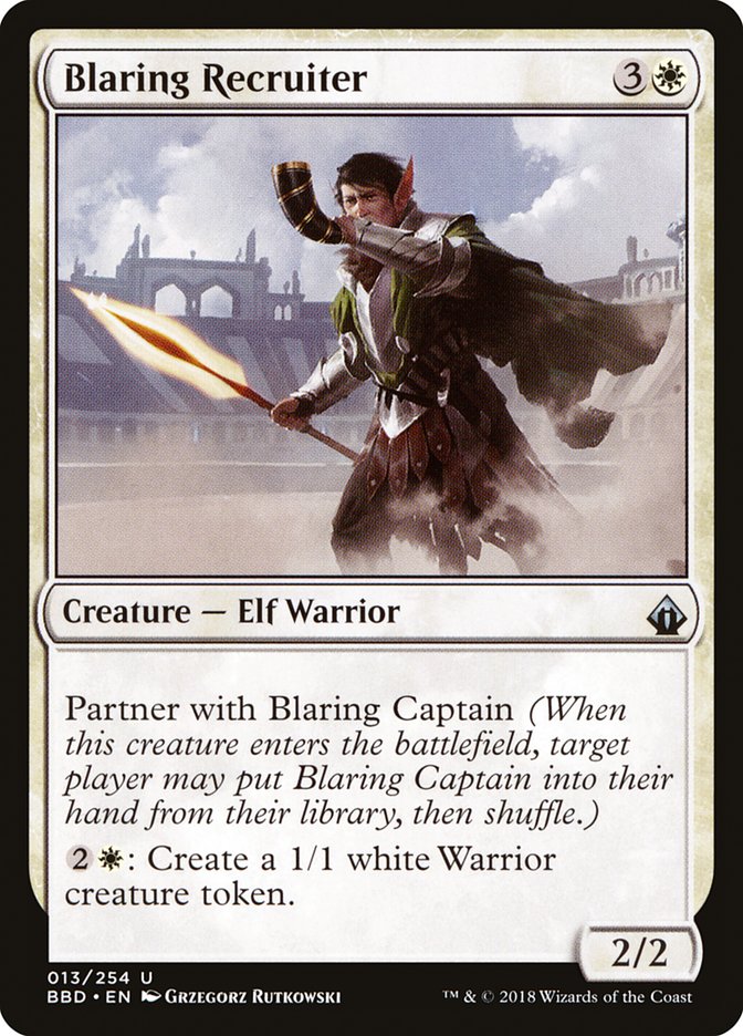 Blaring Recruiter [Battlebond] | Game Master's Emporium (The New GME)