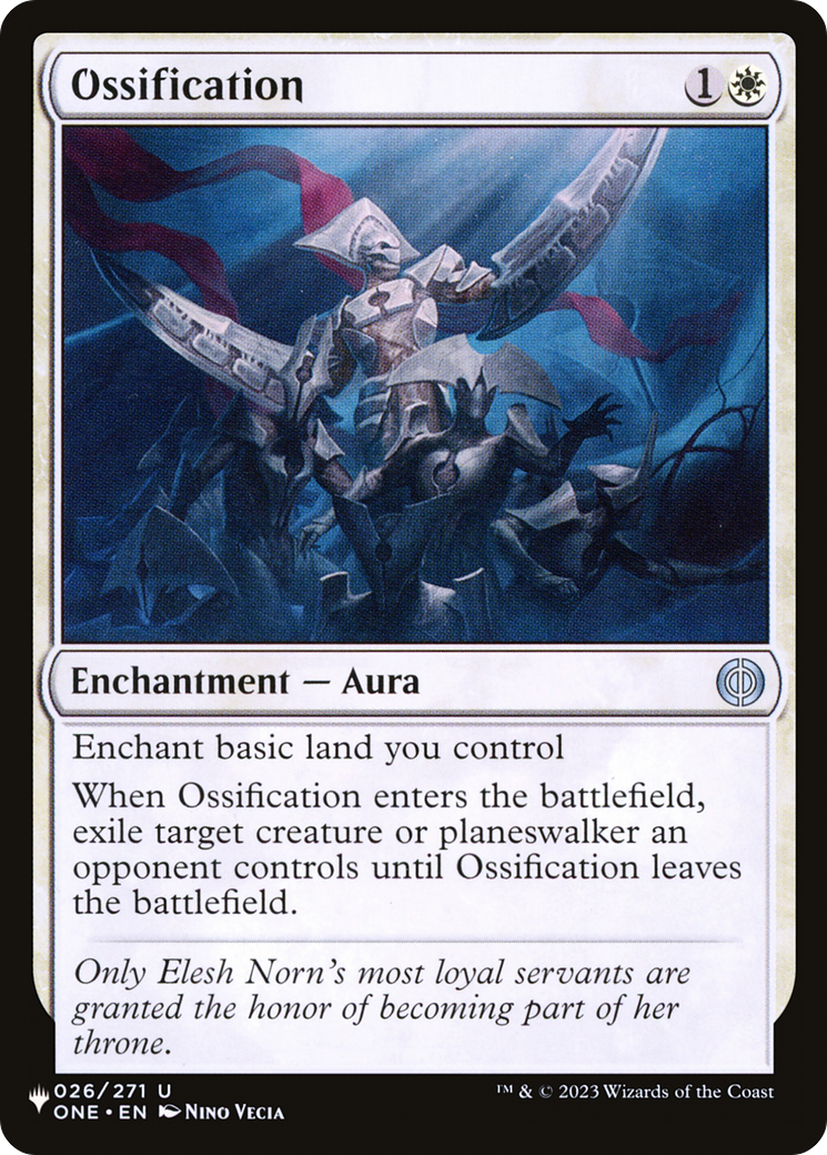 Ossification [The List] | Game Master's Emporium (The New GME)