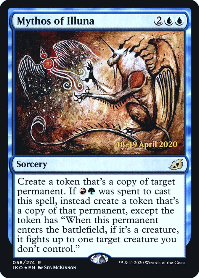 Mythos of Illuna [Ikoria: Lair of Behemoths Prerelease Promos] | Game Master's Emporium (The New GME)