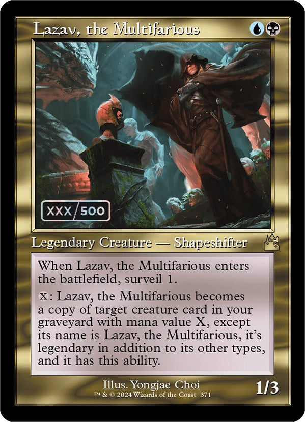 Lazav, the Multifarious (Retro) (Serialized) [Ravnica Remastered] | Game Master's Emporium (The New GME)