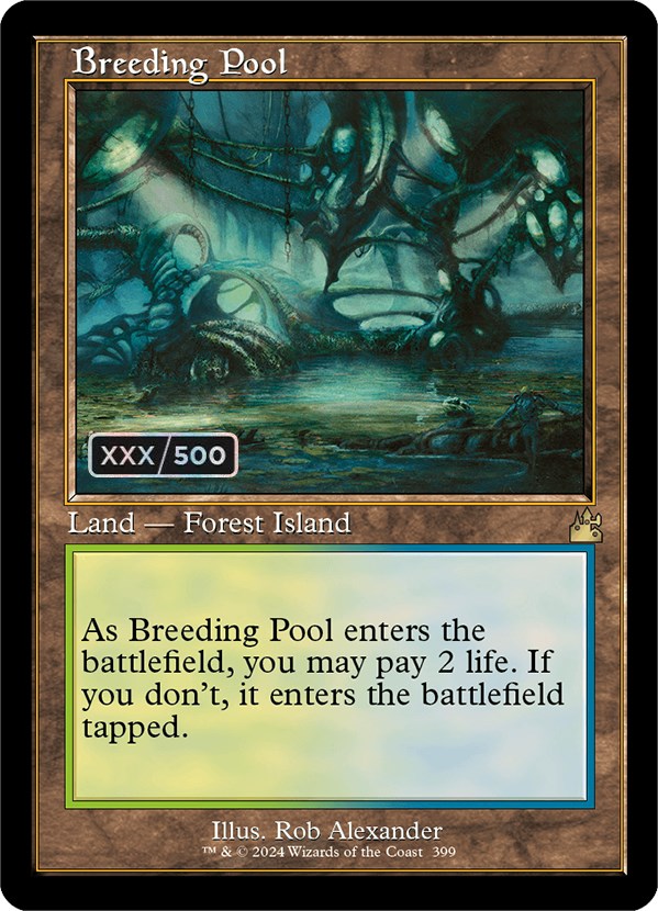Breeding Pool (Retro) (Serialized) [Ravnica Remastered] | Game Master's Emporium (The New GME)