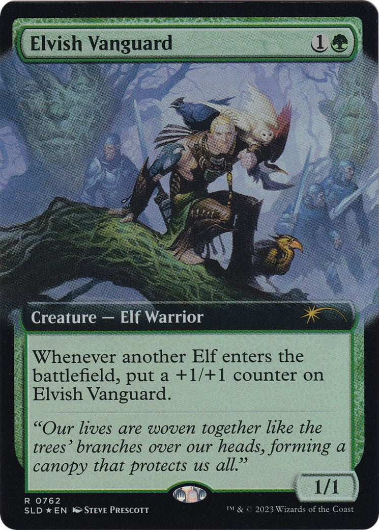Elvish Vanguard (Extended Art) [Secret Lair Drop Series] | Game Master's Emporium (The New GME)