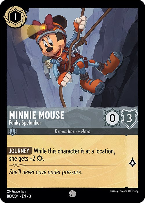 Minnie Mouse - Funky Spelunker (183/204) [Into the Inklands] | Game Master's Emporium (The New GME)