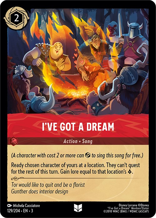 I've Got a Dream (129/204) [Into the Inklands] | Game Master's Emporium (The New GME)