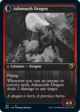 Smoldering Egg // Ashmouth Dragon [Innistrad: Double Feature] | Game Master's Emporium (The New GME)