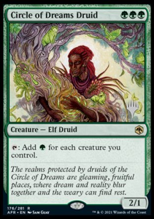Circle of Dreams Druid (Promo Pack) [Dungeons & Dragons: Adventures in the Forgotten Realms Promos] | Game Master's Emporium (The New GME)