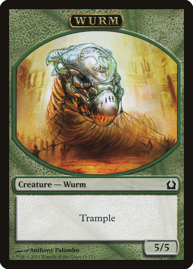 Wurm Token [Return to Ravnica Tokens] | Game Master's Emporium (The New GME)