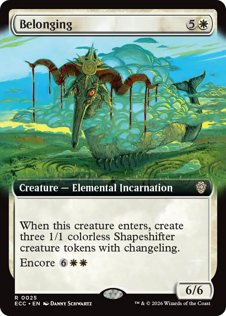 Belonging (Extended Art) [Lorwyn Eclipsed Commander] | Game Master's Emporium (The New GME)