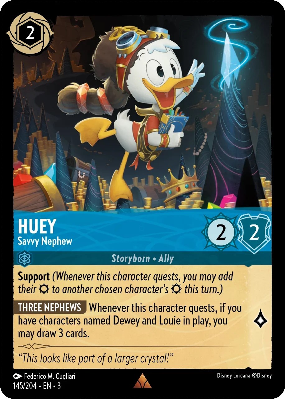 Huey - Savvy Nephew (145/204) [Into the Inklands] | Game Master's Emporium (The New GME)