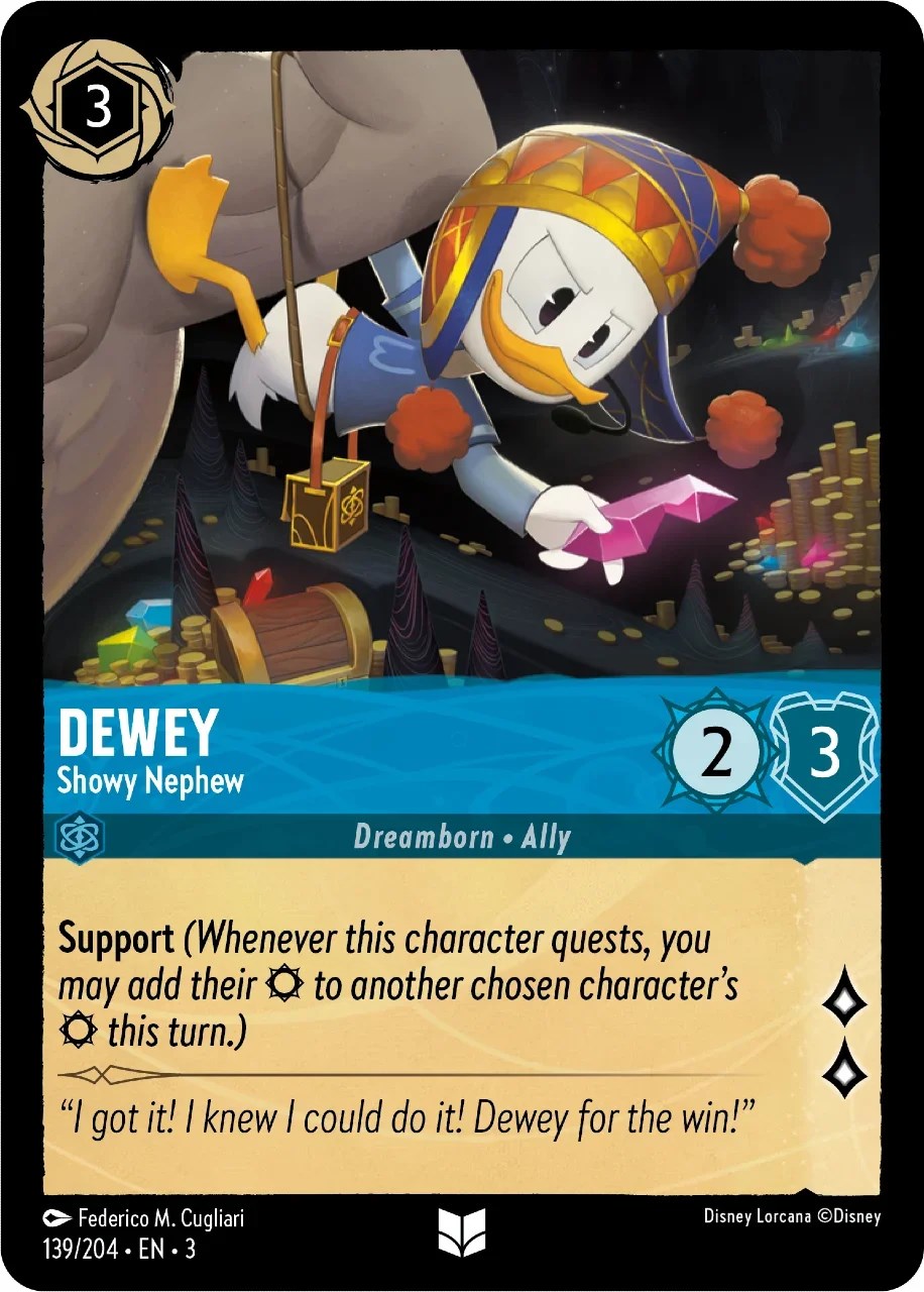 Dewey - Showy Nephew (139/204) [Into the Inklands] | Game Master's Emporium (The New GME)