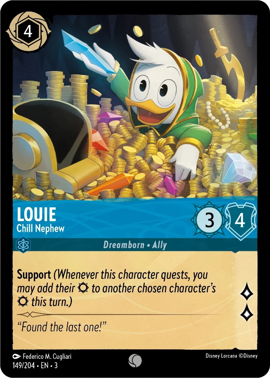 Louie - Chill Nephew (149/204) [Into the Inklands] | Game Master's Emporium (The New GME)