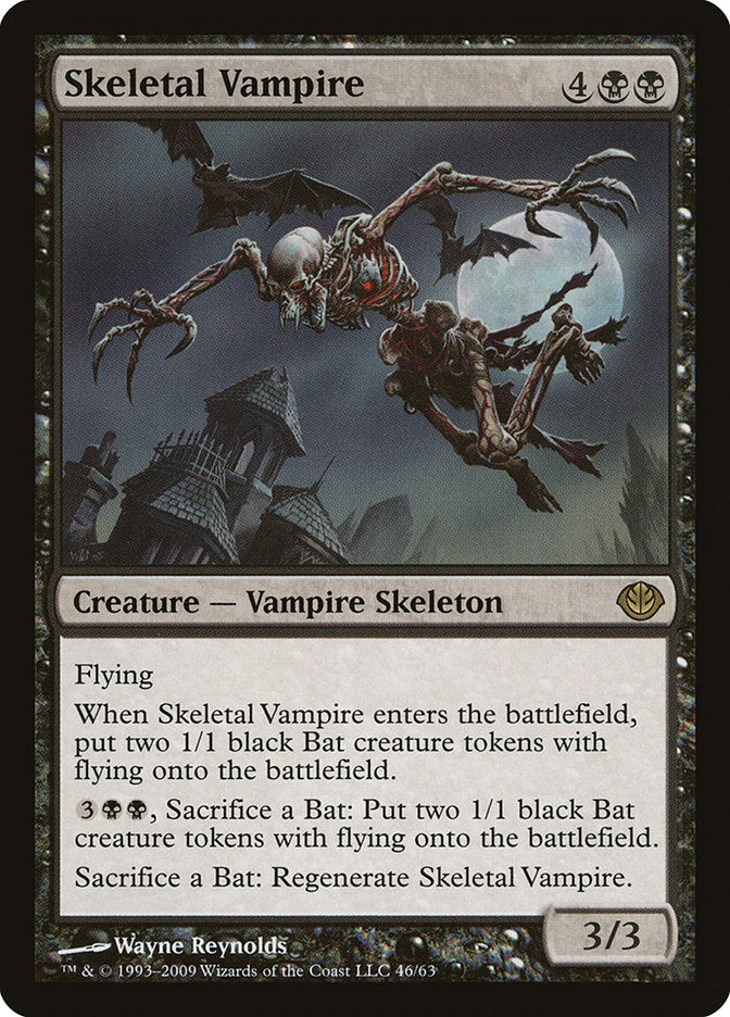 Skeletal Vampire [Duel Decks: Garruk vs. Liliana] | Game Master's Emporium (The New GME)