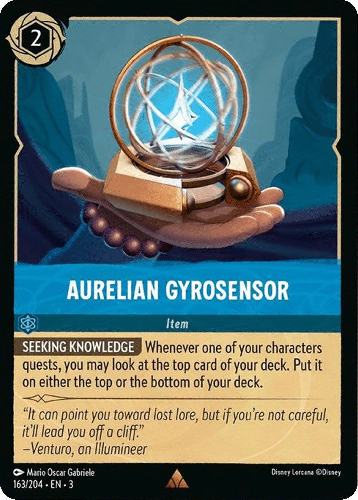Aurelian Gyrosensor (163/204) [Into the Inklands] | Game Master's Emporium (The New GME)