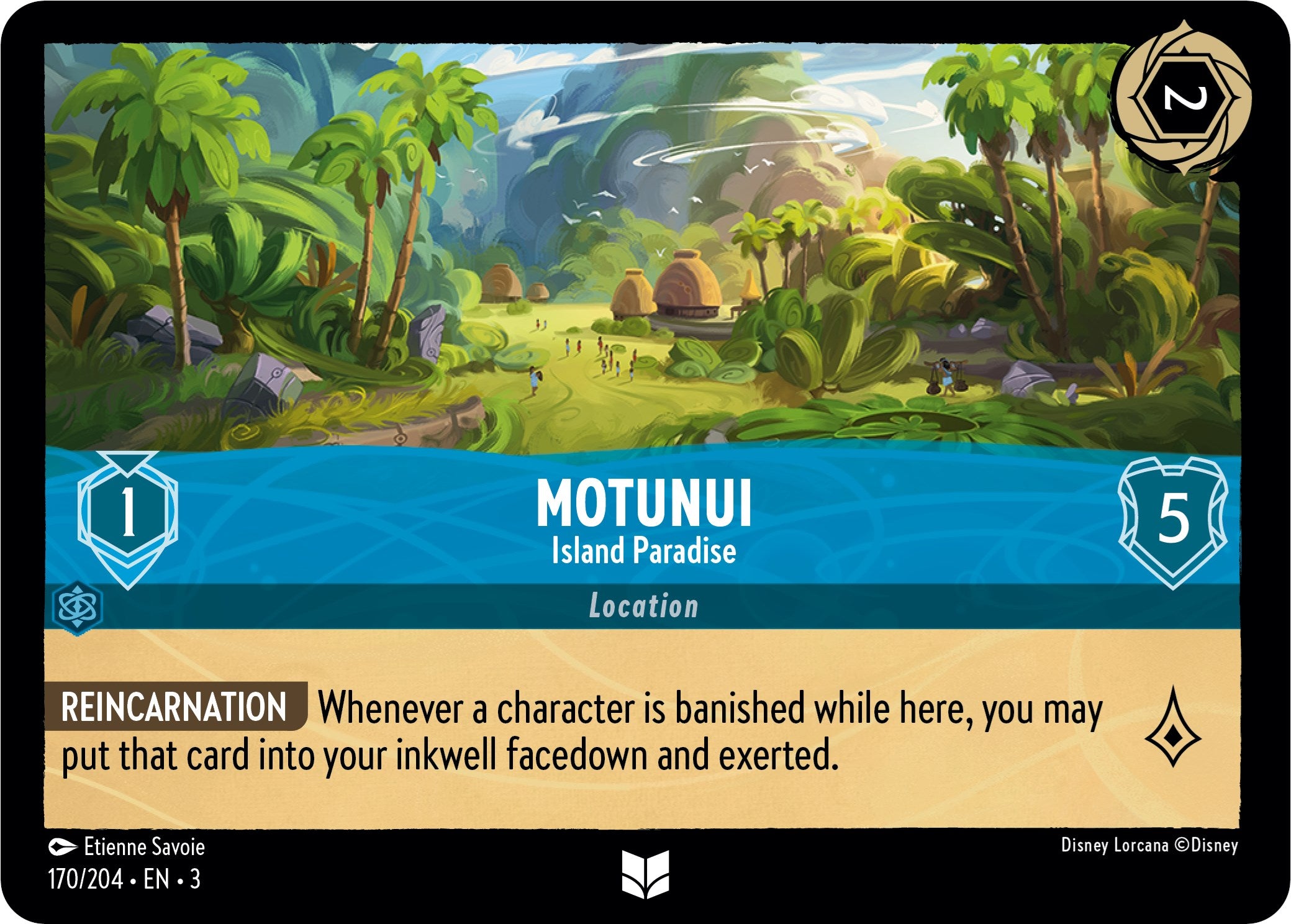Motunui - Island Paradise (170/204) [Into the Inklands] | Game Master's Emporium (The New GME)