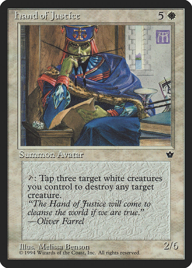 Hand of Justice [Fallen Empires] | Game Master's Emporium (The New GME)