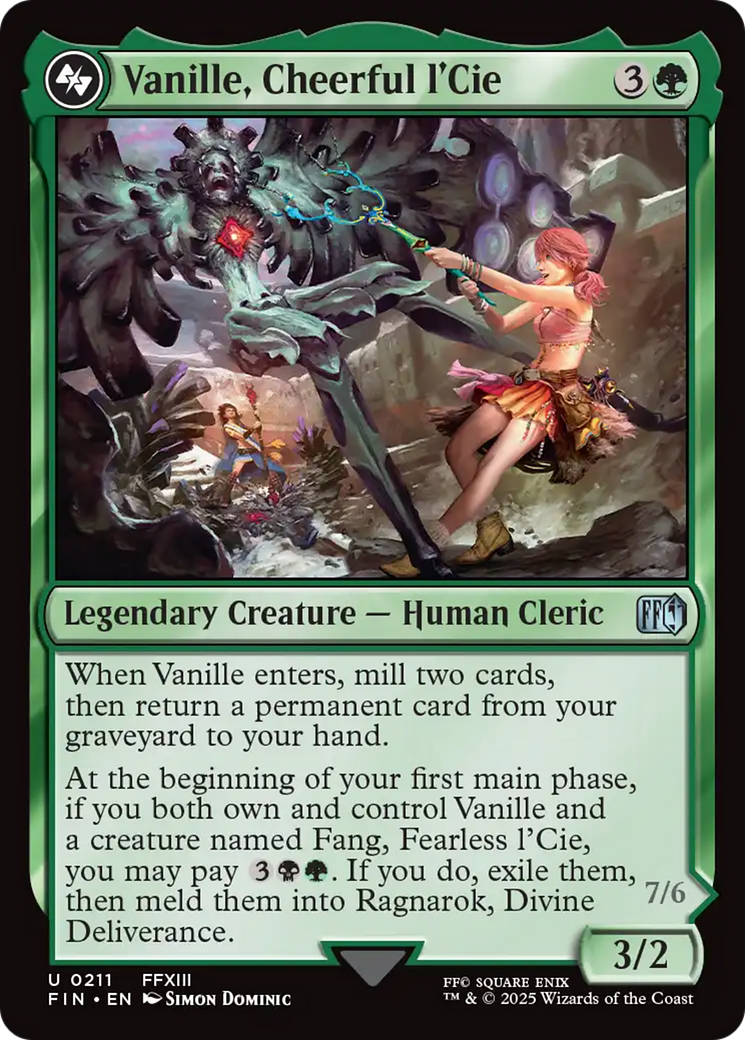 Vanille, Cheerful l'Cie // Ragnarok, Divine Deliverance [FINAL FANTASY] | Game Master's Emporium (The New GME)