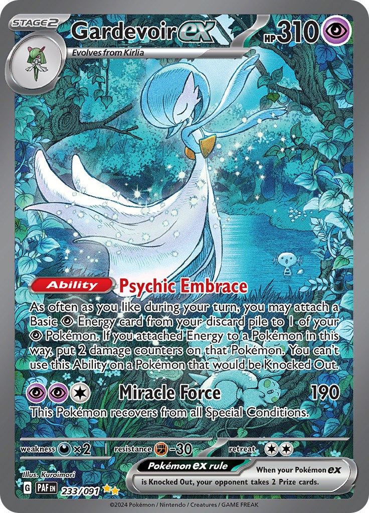 Gardevoir ex (233/091) [Scarlet & Violet: Paldean Fates] | Game Master's Emporium (The New GME)