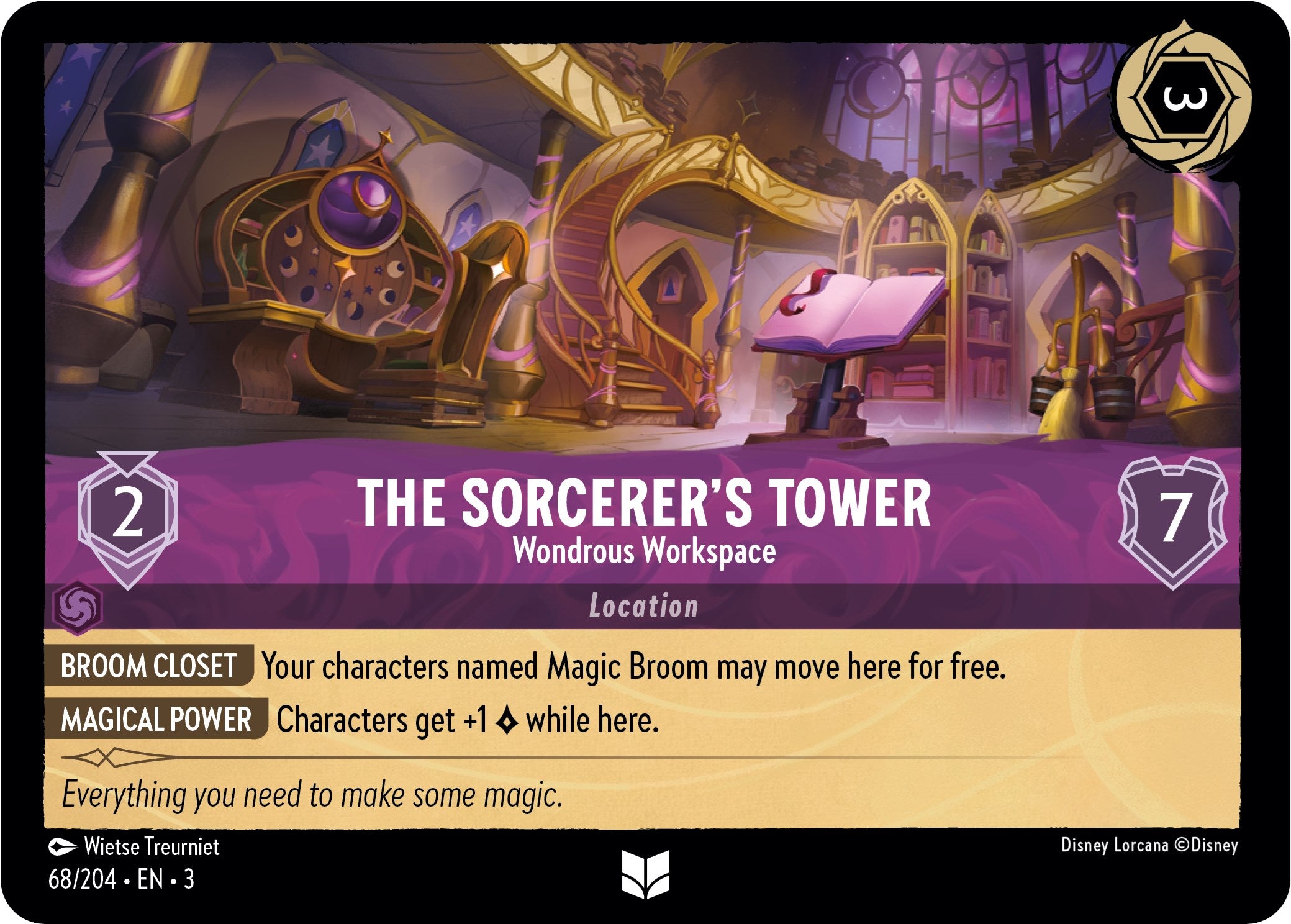 The Sorcerer's Tower - Wondrous Workspace (68/204) [Into the Inklands] | Game Master's Emporium (The New GME)