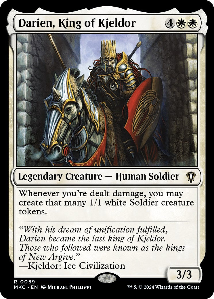 Darien, King of Kjeldor [Murders at Karlov Manor Commander] | Game Master's Emporium (The New GME)