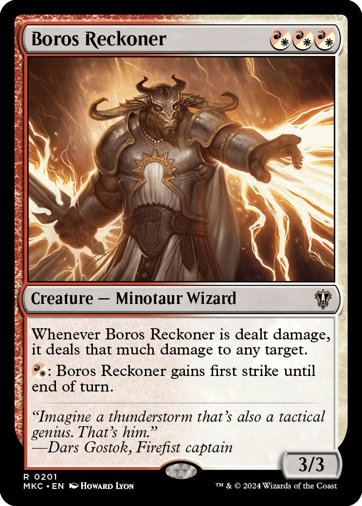 Boros Reckoner [Murders at Karlov Manor Commander] | Game Master's Emporium (The New GME)