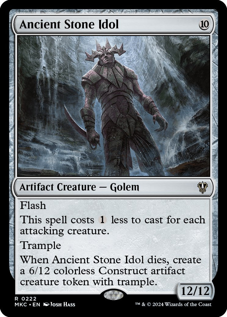 Ancient Stone Idol [Murders at Karlov Manor Commander] | Game Master's Emporium (The New GME)