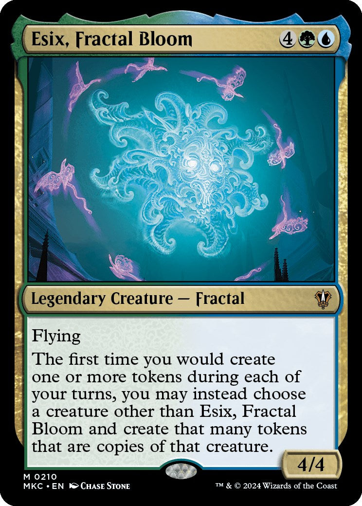 Esix, Fractal Bloom [Murders at Karlov Manor Commander] | Game Master's Emporium (The New GME)