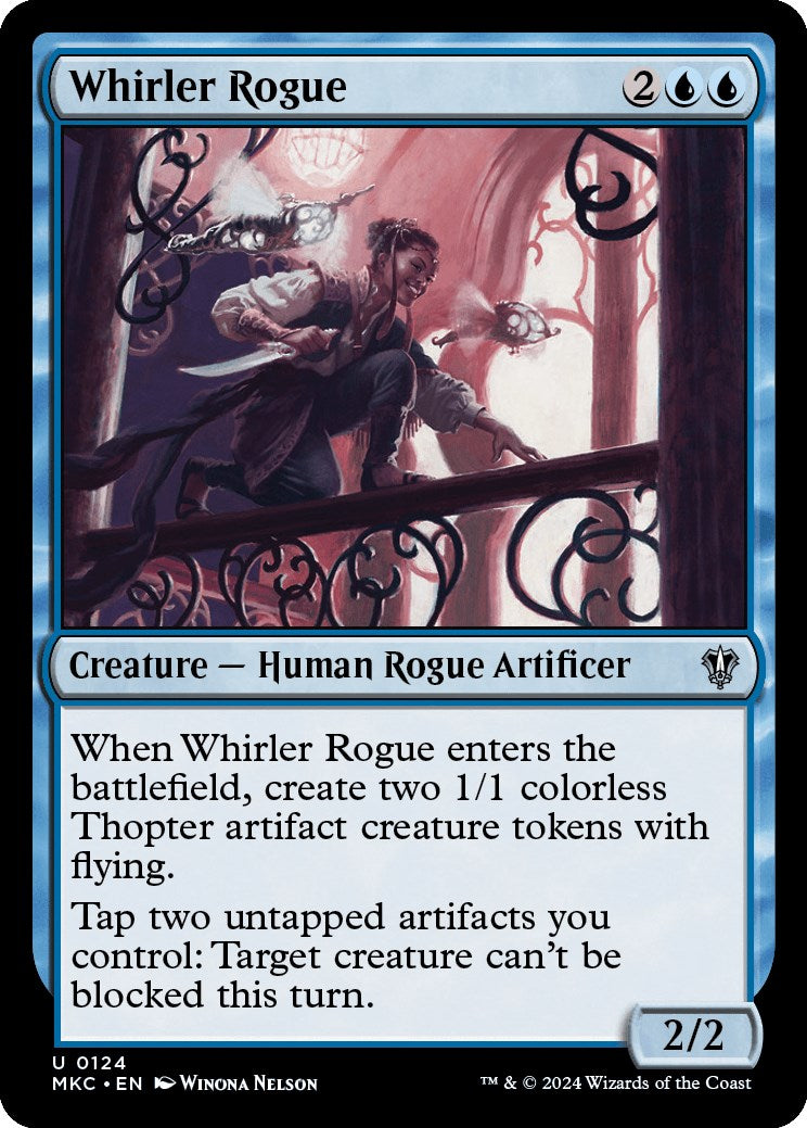 Whirler Rogue [Murders at Karlov Manor Commander] | Game Master's Emporium (The New GME)