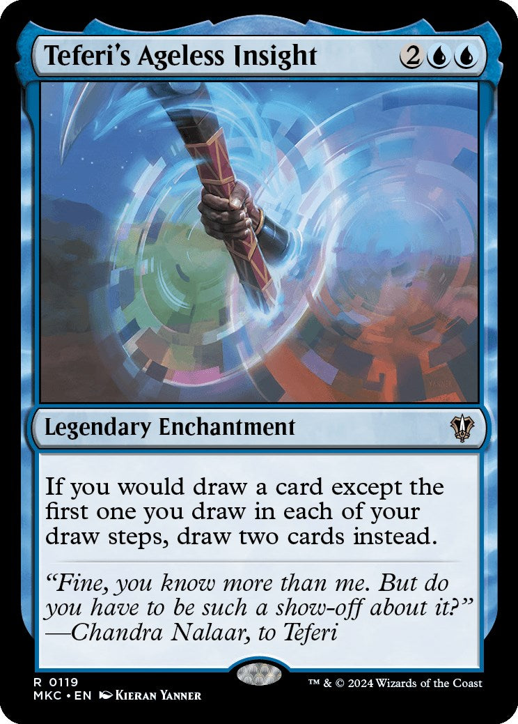 Teferi's Ageless Insight [Murders at Karlov Manor Commander] | Game Master's Emporium (The New GME)