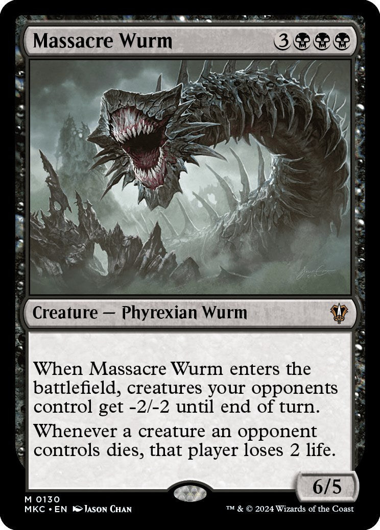 Massacre Wurm [Murders at Karlov Manor Commander] | Game Master's Emporium (The New GME)