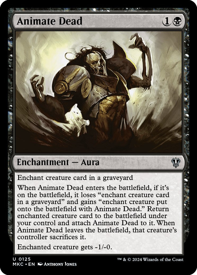 Animate Dead [Murders at Karlov Manor Commander] | Game Master's Emporium (The New GME)