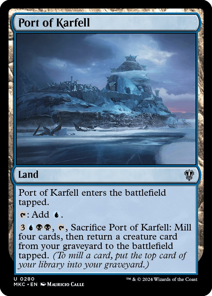Port of Karfell [Murders at Karlov Manor Commander] | Game Master's Emporium (The New GME)
