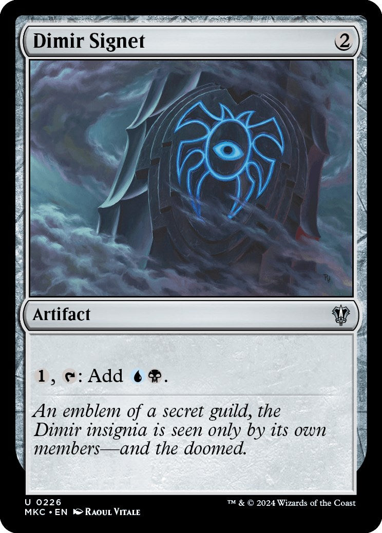 Dimir Signet [Murders at Karlov Manor Commander] | Game Master's Emporium (The New GME)
