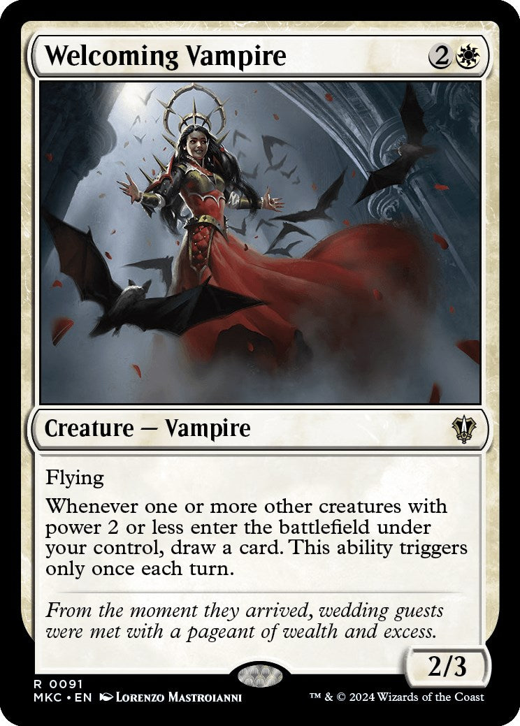 Welcoming Vampire [Murders at Karlov Manor Commander] | Game Master's Emporium (The New GME)