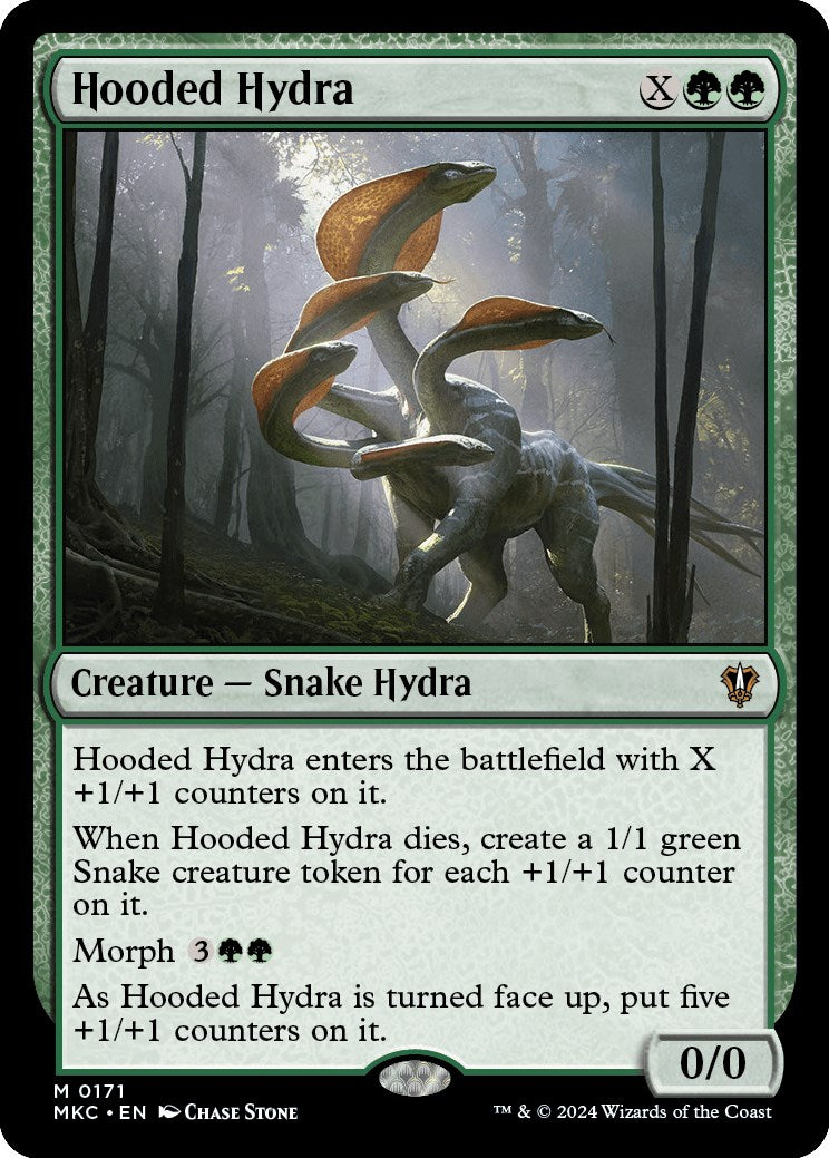 Hooded Hydra [Murders at Karlov Manor Commander] | Game Master's Emporium (The New GME)