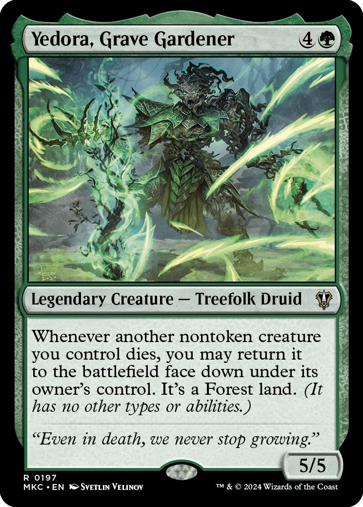 Yedora, Grave Gardener [Murders at Karlov Manor Commander] | Game Master's Emporium (The New GME)