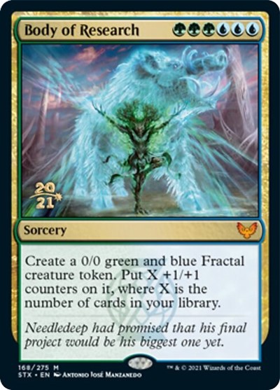 Body of Research [Strixhaven: School of Mages Prerelease Promos] | Game Master's Emporium (The New GME)